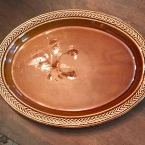 Antique Oval shaped platter